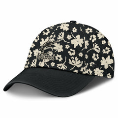Black Miami Marlins Fanatics Women's Blossom Adjustable Hat