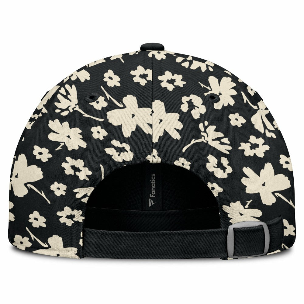 Black Miami Marlins Fanatics Women's Blossom Adjustable Hat