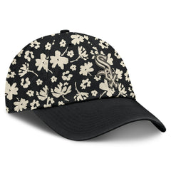 Black Chicago White Sox Fanatics Women's Blossom Adjustable Hat