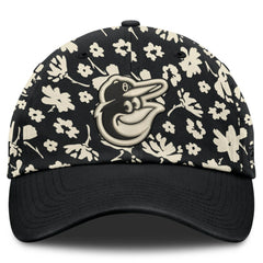 Black Baltimore Orioles Fanatics Women's Blossom Adjustable Hat
