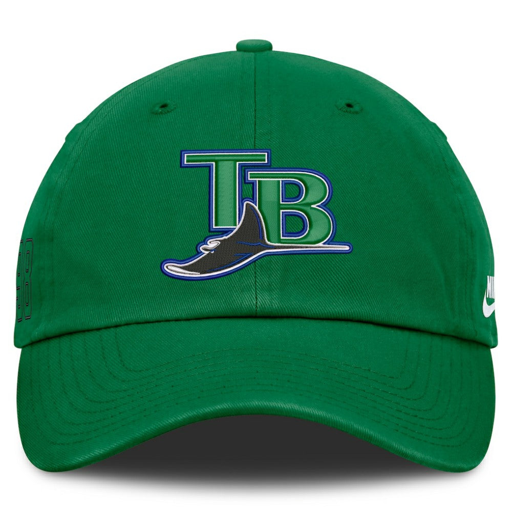 Green Tampa Bay Rays Nike Cooperstown Club Adjustable Hat