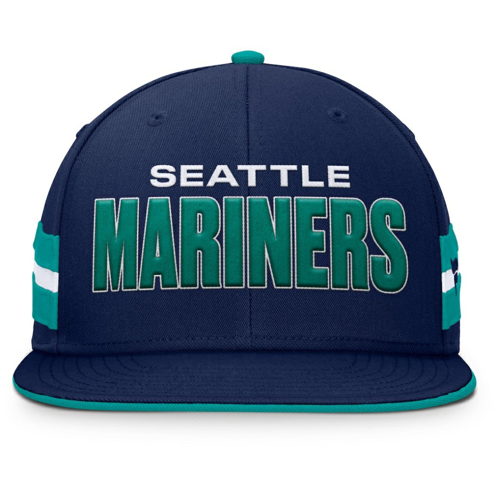 Navy Seattle Mariners Fanatics Pick Off Fitted Hat
