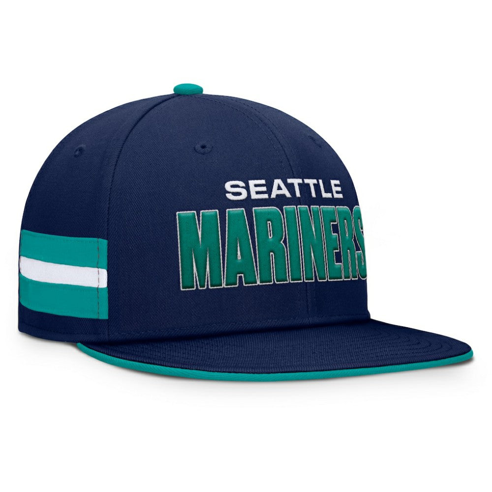 Navy Seattle Mariners Fanatics Pick Off Fitted Hat