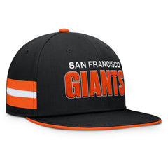 Black San Francisco Giants Fanatics Pick Off Fitted Hat