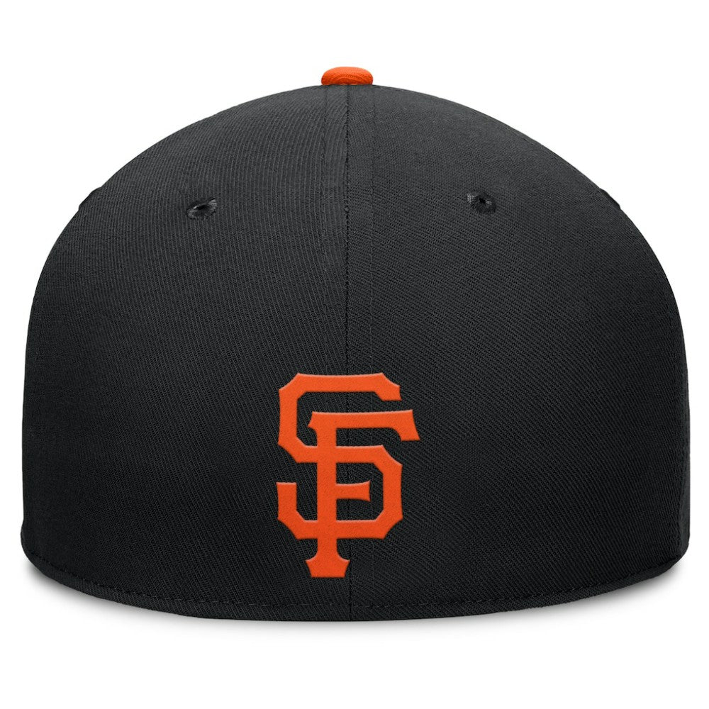 Black San Francisco Giants Fanatics Pick Off Fitted Hat
