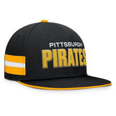 Black Pittsburgh Pirates Fanatics Pick Off Fitted Hat