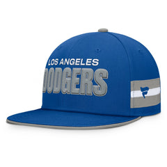 Royal Los Angeles Dodgers Fanatics Pick Off Fitted Hat