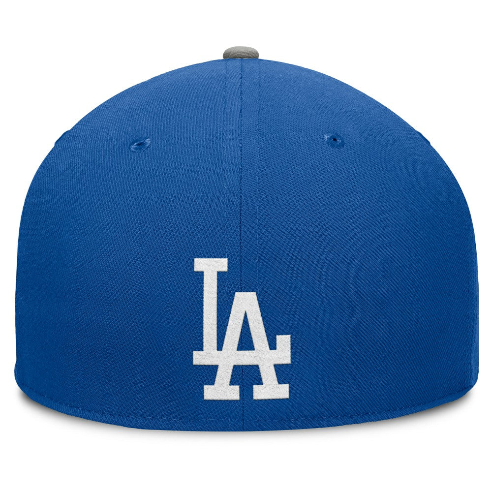 Royal Los Angeles Dodgers Fanatics Pick Off Fitted Hat