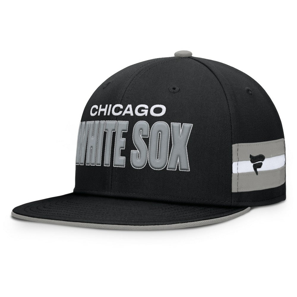 Black Chicago White Sox Fanatics Pick Off Fitted Hat