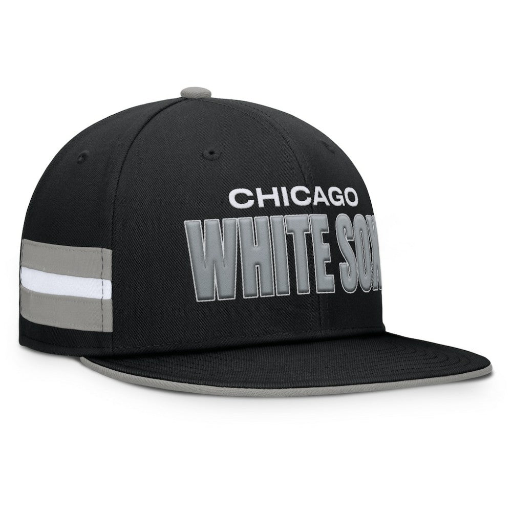 Black Chicago White Sox Fanatics Pick Off Fitted Hat