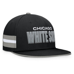 Black Chicago White Sox Fanatics Pick Off Fitted Hat