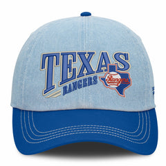 Denim Texas Rangers Fanatics Retire Adjustable Hat