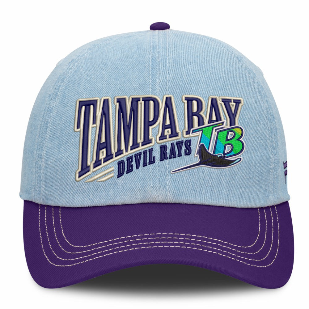Denim Tampa Bay Rays Fanatics Retire Adjustable Hat