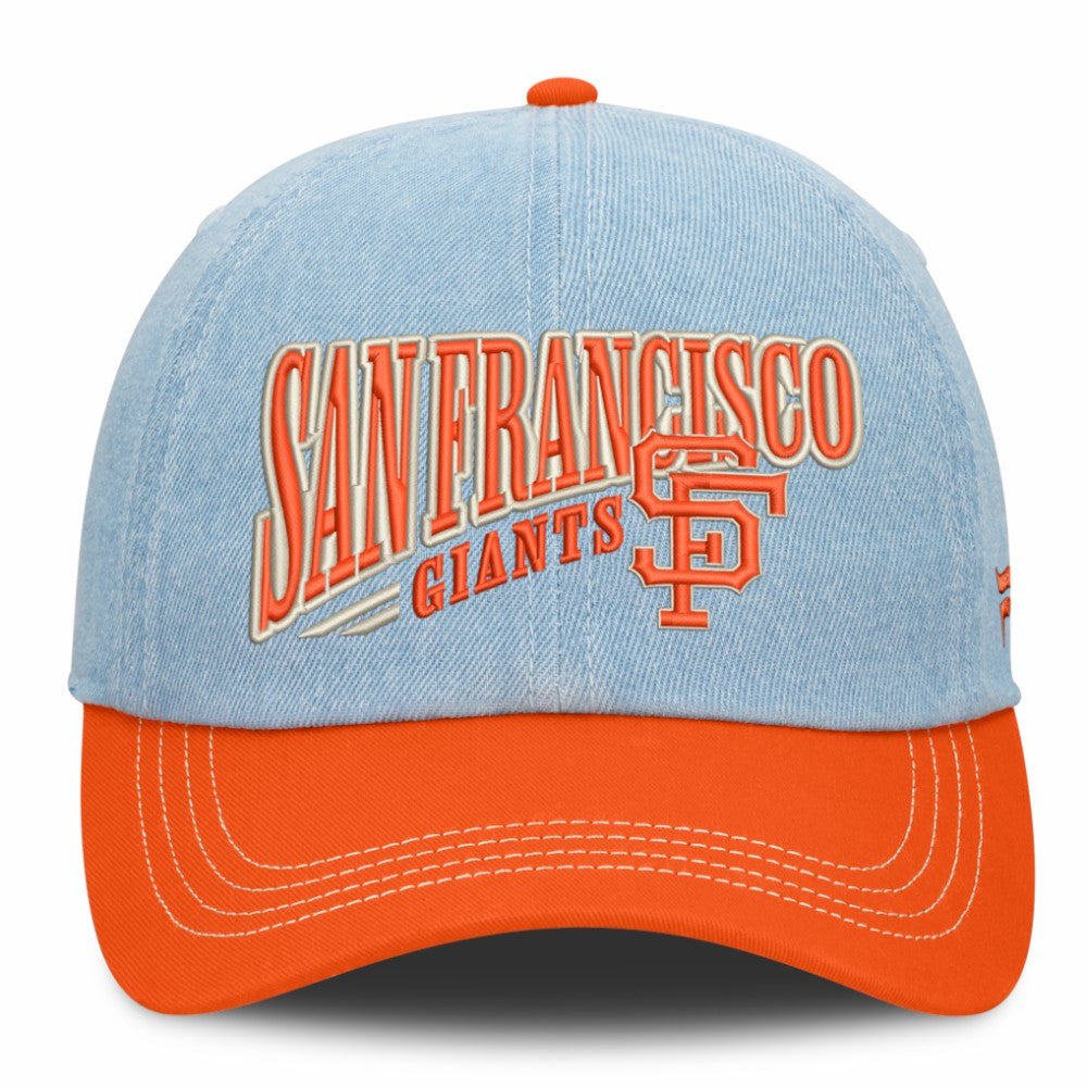 Denim San Francisco Giants Fanatics Retire Adjustable Hat