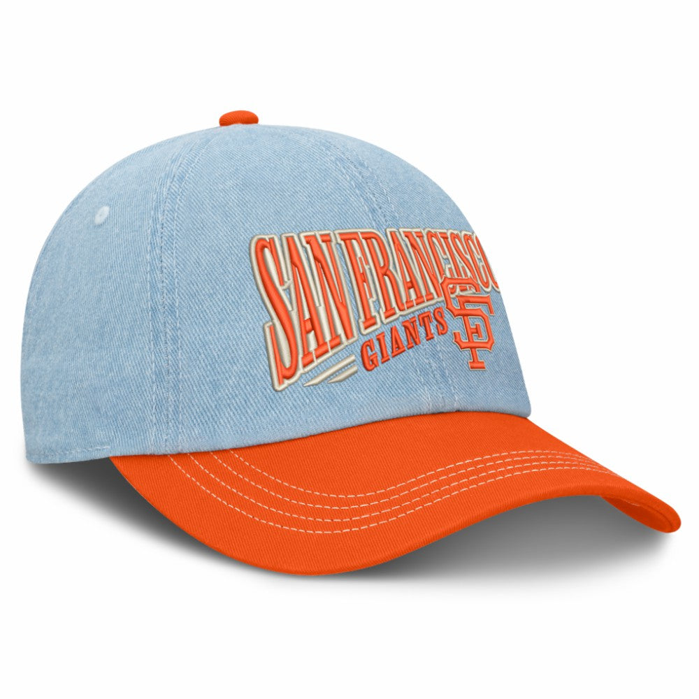 Denim San Francisco Giants Fanatics Retire Adjustable Hat