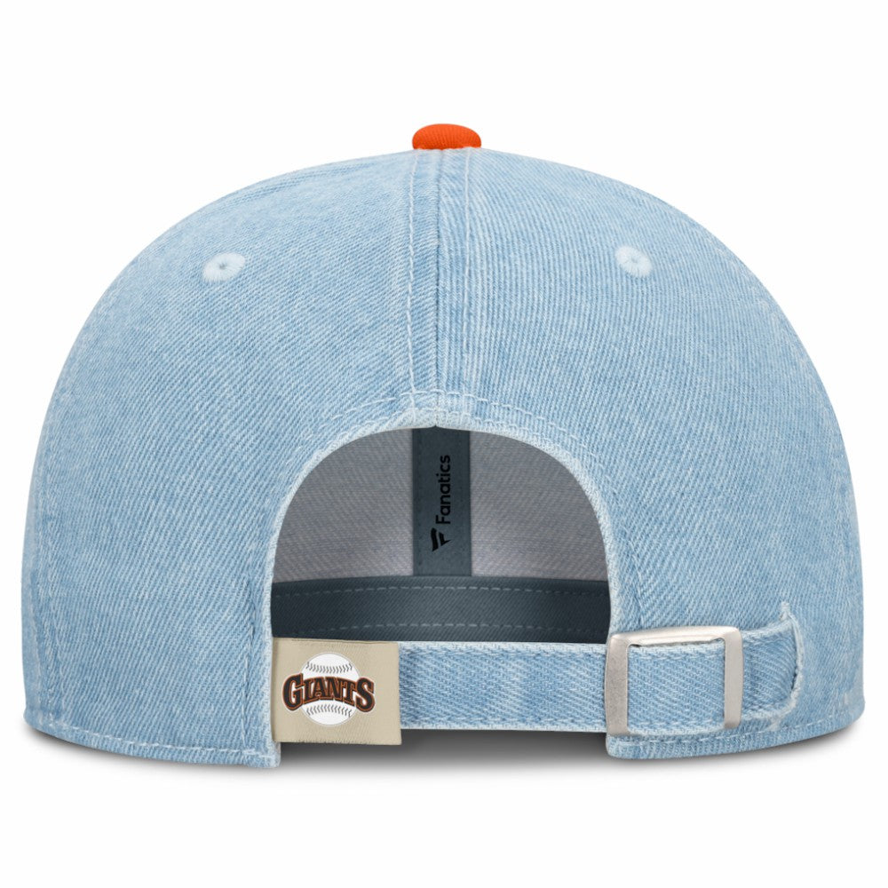 Denim San Francisco Giants Fanatics Retire Adjustable Hat