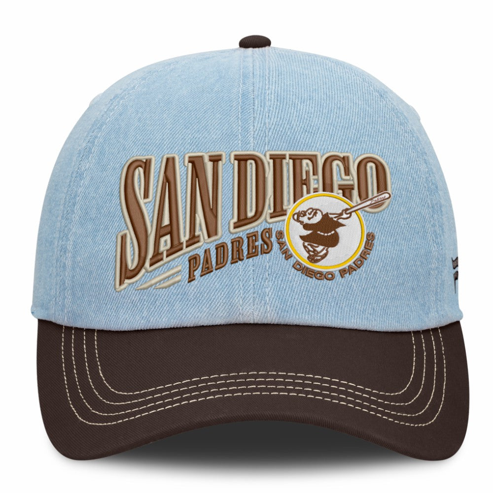 Denim San Diego Padres Fanatics Retire Adjustable Hat