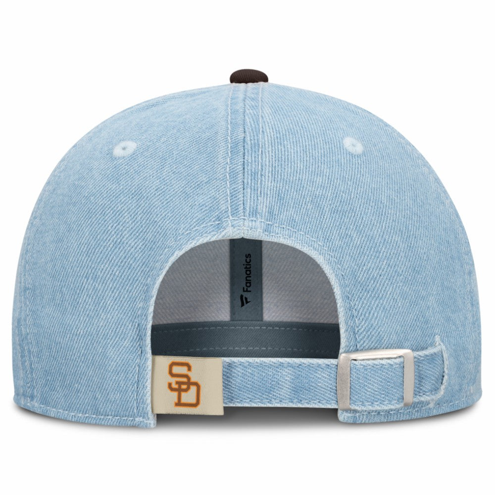 Denim San Diego Padres Fanatics Retire Adjustable Hat