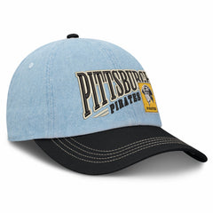 Denim Pittsburgh Pirates Fanatics Retire Adjustable Hat