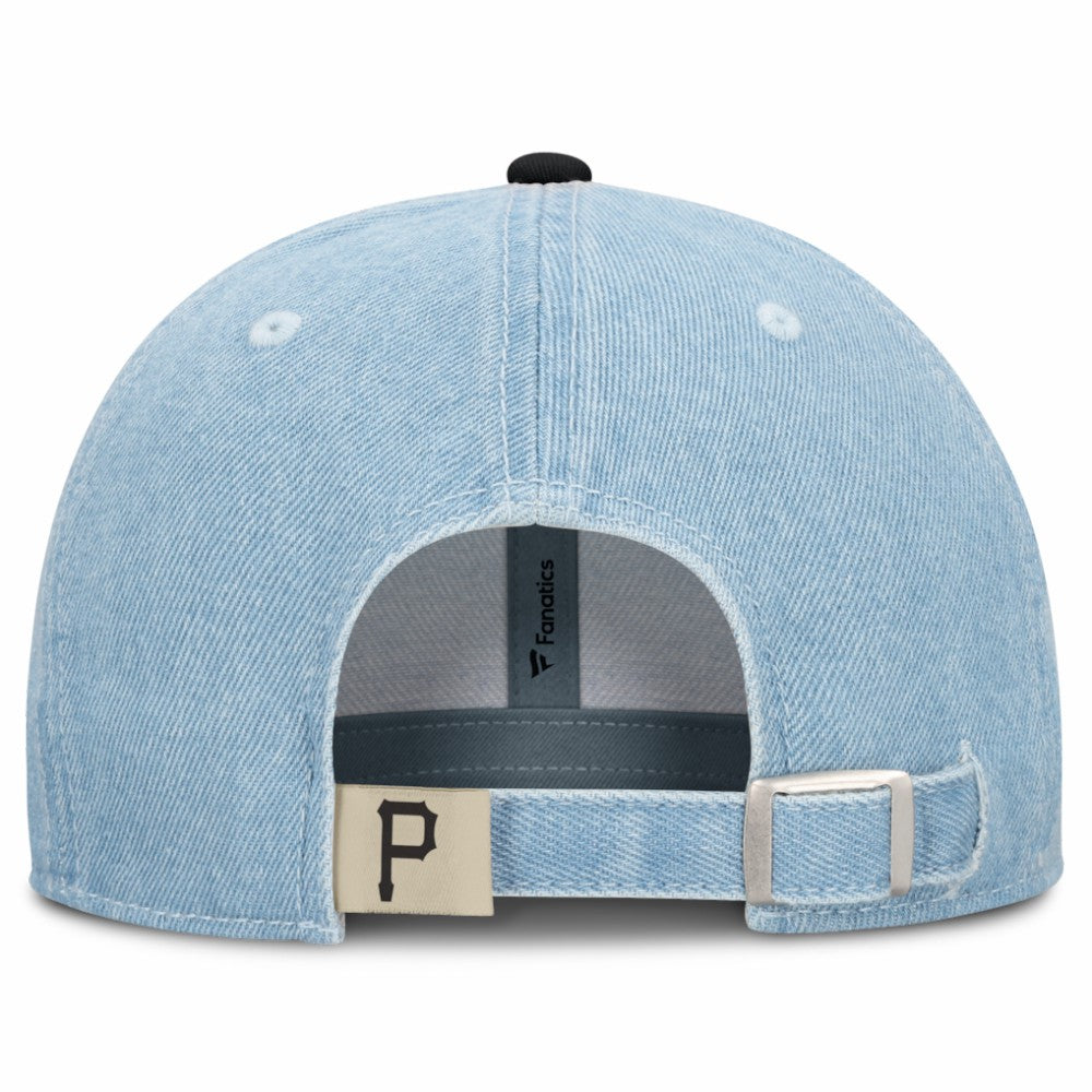 Denim Pittsburgh Pirates Fanatics Retire Adjustable Hat