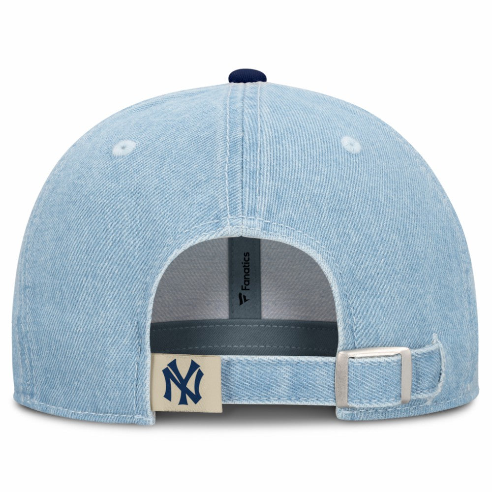 Denim New York Yankees Fanatics Retire Adjustable Hat
