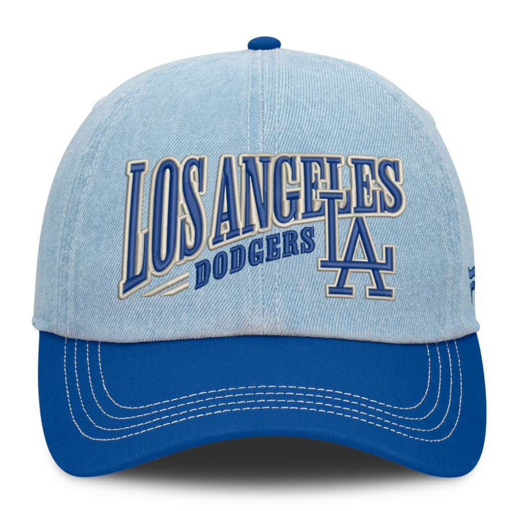 Denim Los Angeles Dodgers Fanatics Retire Adjustable Hat