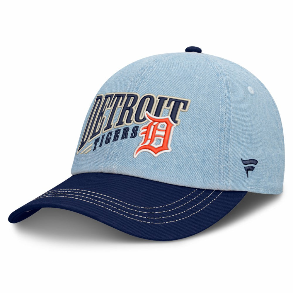 Denim Detroit Tigers Fanatics Retire Adjustable Hat