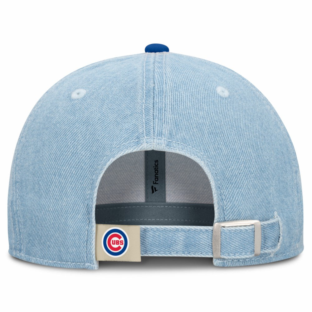Denim Chicago Cubs Fanatics Retire Adjustable Hat