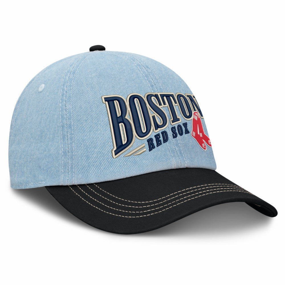 Denim Boston Red Sox Fanatics Retire Adjustable Hat