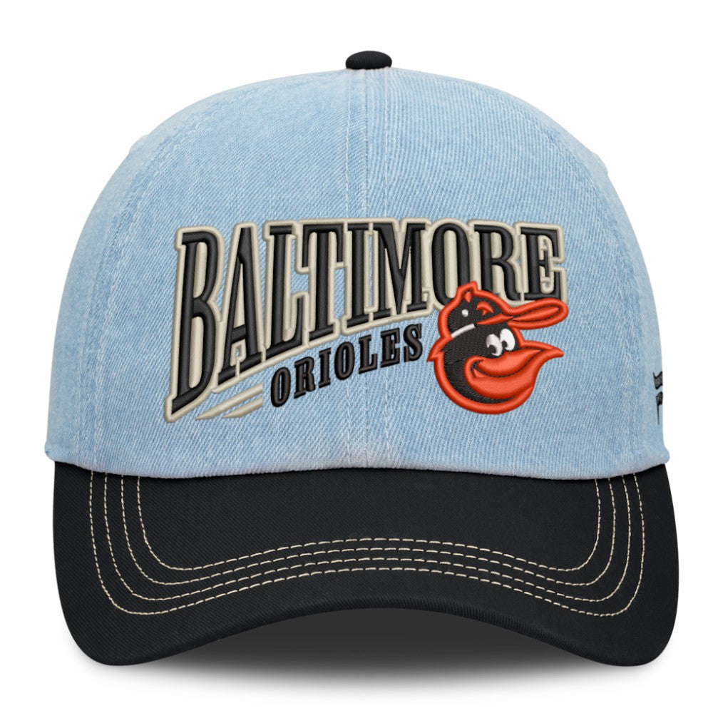 Denim Baltimore Orioles Fanatics Retire Adjustable Hat