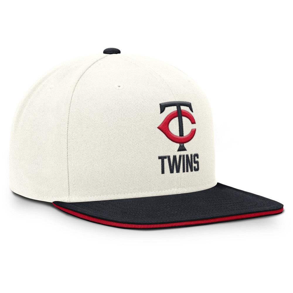 Cream/Navy Minnesota Twins Nike Cooperstown Pro Dri-FIT Snapback Hat