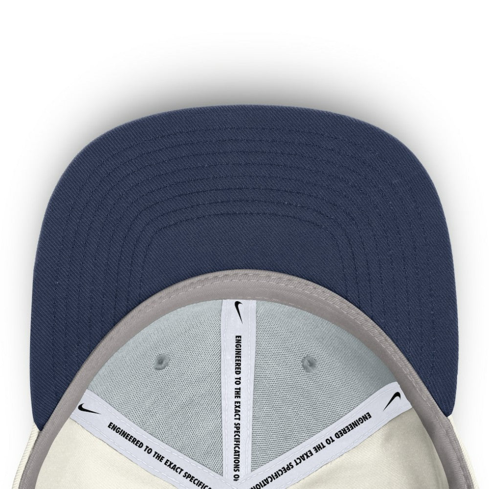 Cream/Navy Chicago Cubs Nike Cooperstown Pro Dri-FIT Snapback Hat