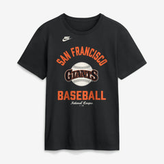 Black San Francisco Giants Nike Cooperstown Collection T-Shirt