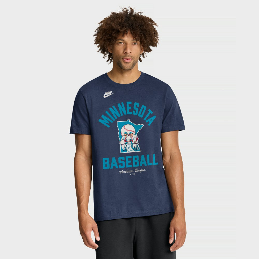 Navy Minnesota Twins Nike Cooperstown Collection T-Shirt