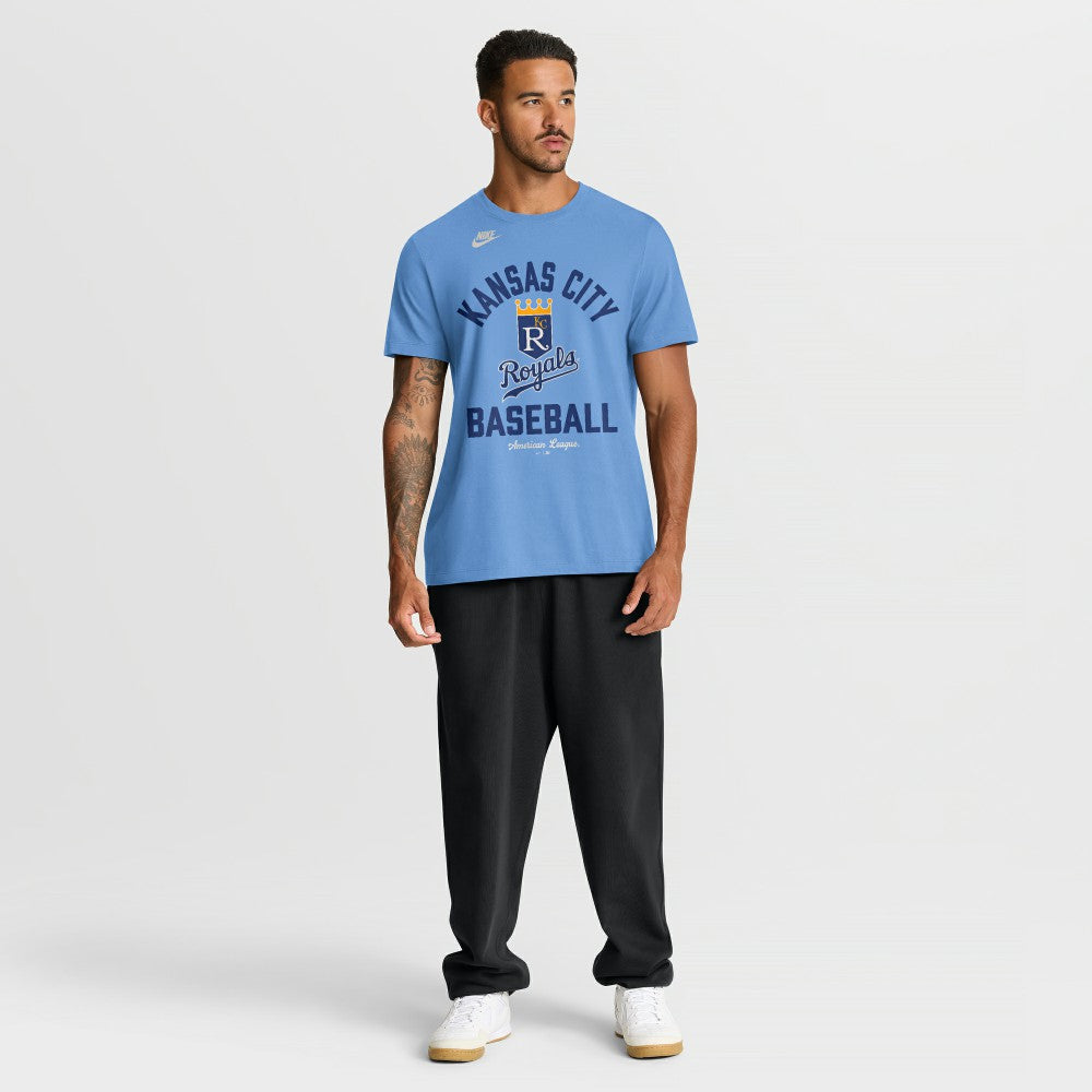 Light Blue Kansas City Royals Nike Cooperstown Collection T-Shirt