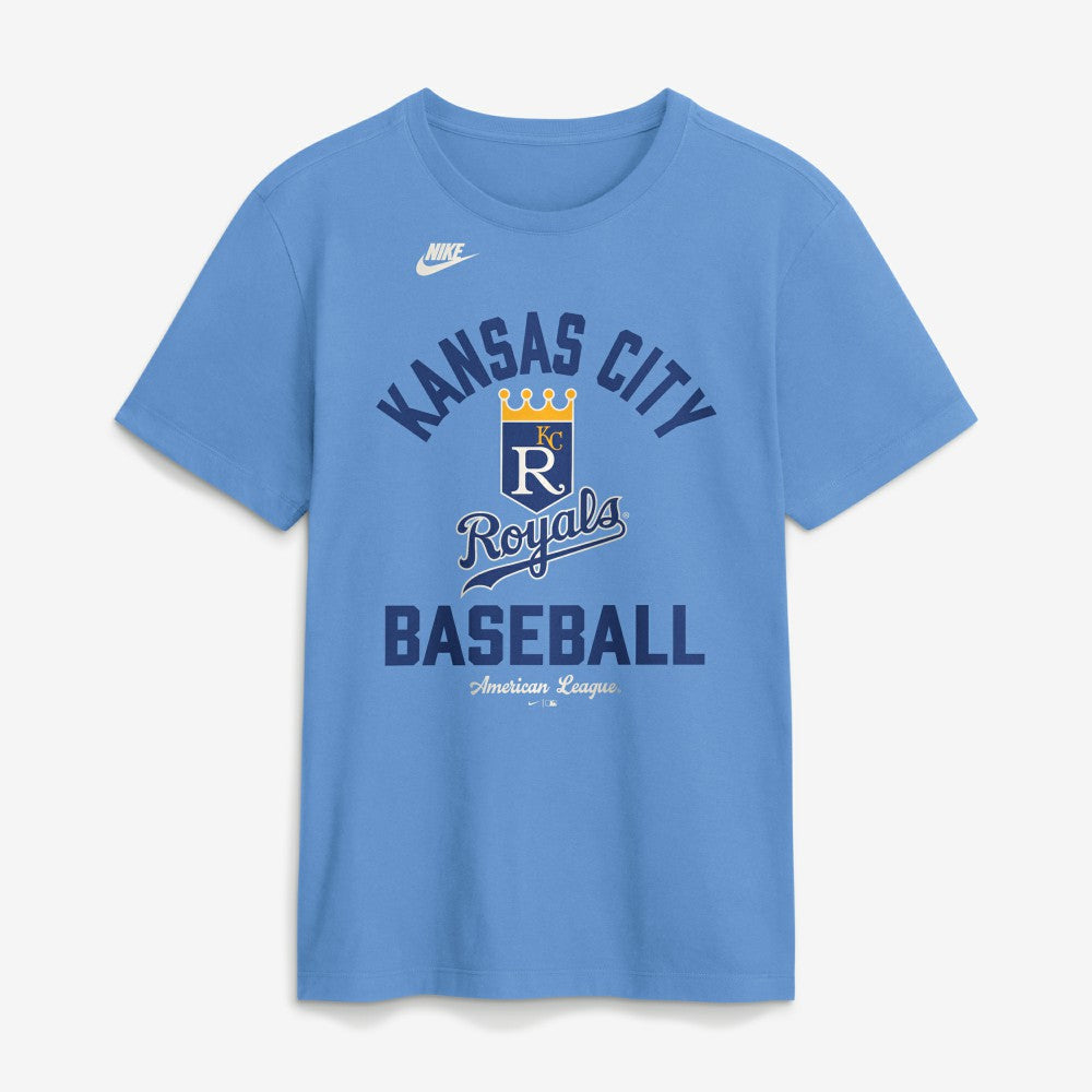 Light Blue Kansas City Royals Nike Cooperstown Collection T-Shirt