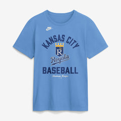 Light Blue Kansas City Royals Nike Cooperstown Collection T-Shirt