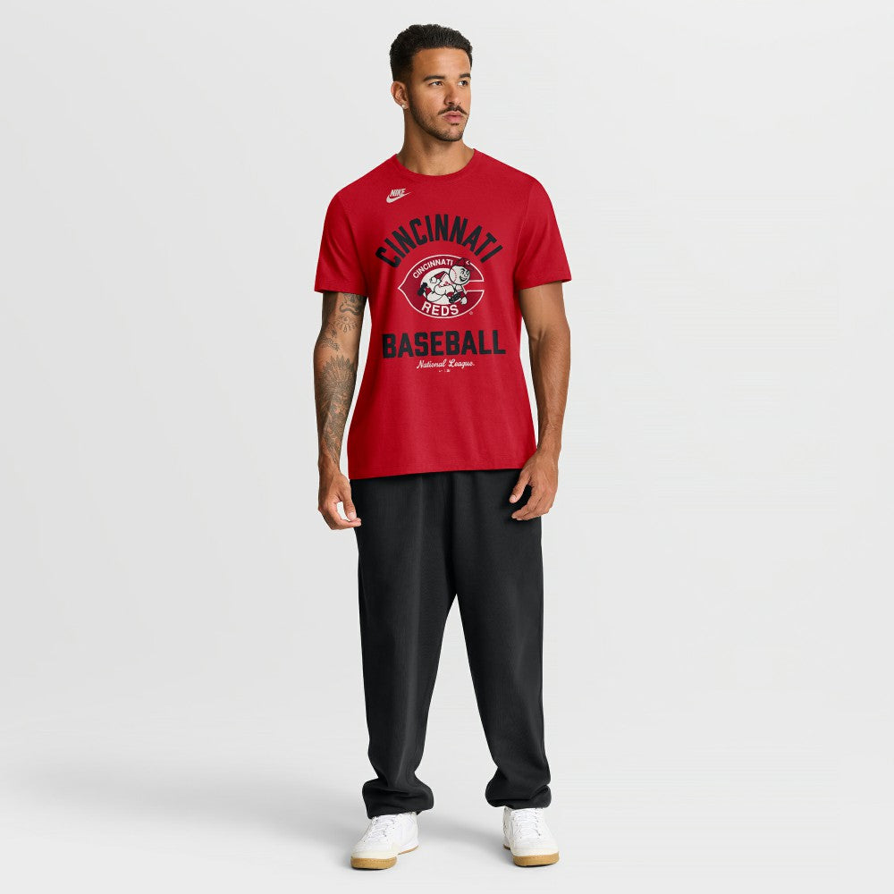 Red Cincinnati Reds Nike Cooperstown Collection T-Shirt