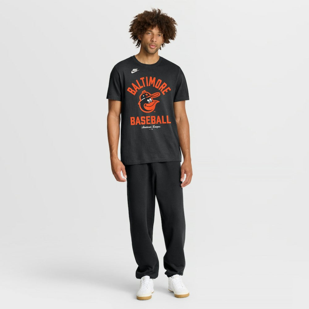 Black Baltimore Orioles Nike Cooperstown Collection T-Shirt