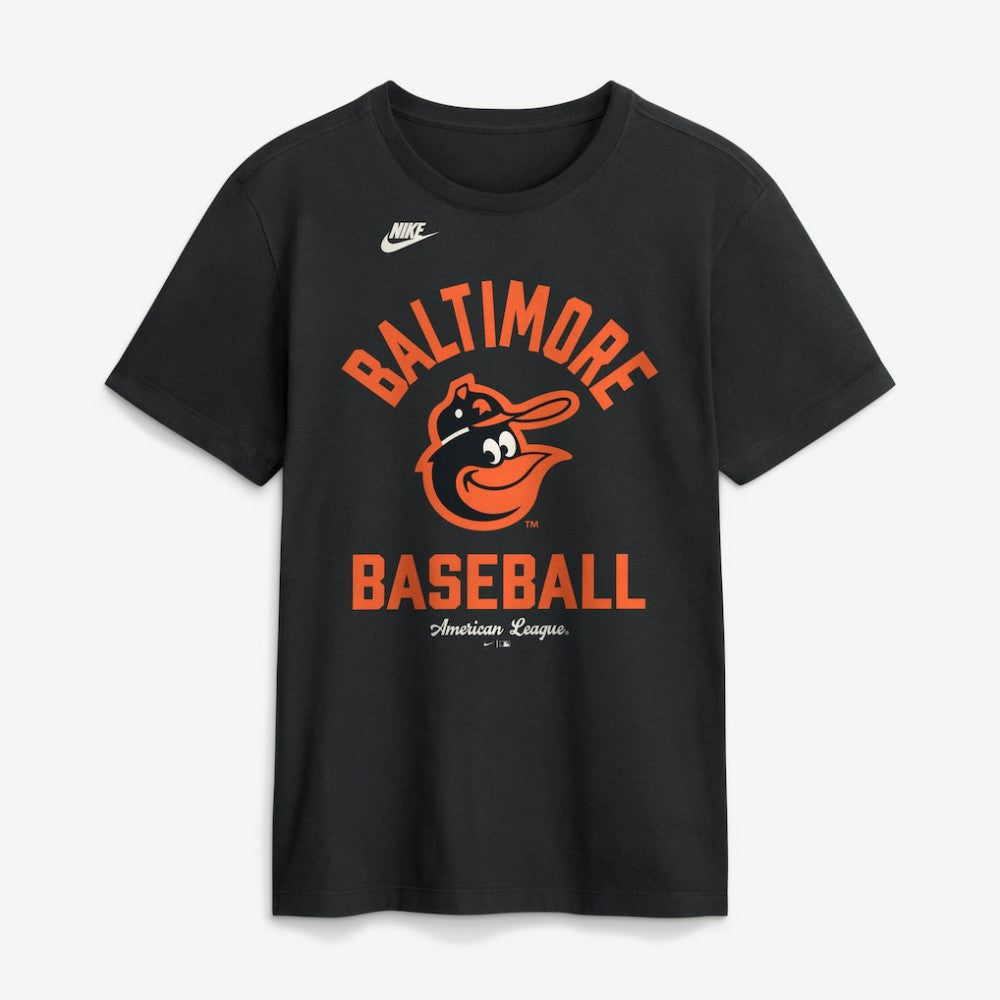Black Baltimore Orioles Nike Cooperstown Collection T-Shirt