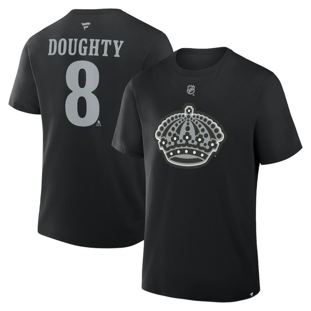 NHL Drew Doughty Los Angeles Kings Fanatics Authentic Stack Name & Number T-Shirt