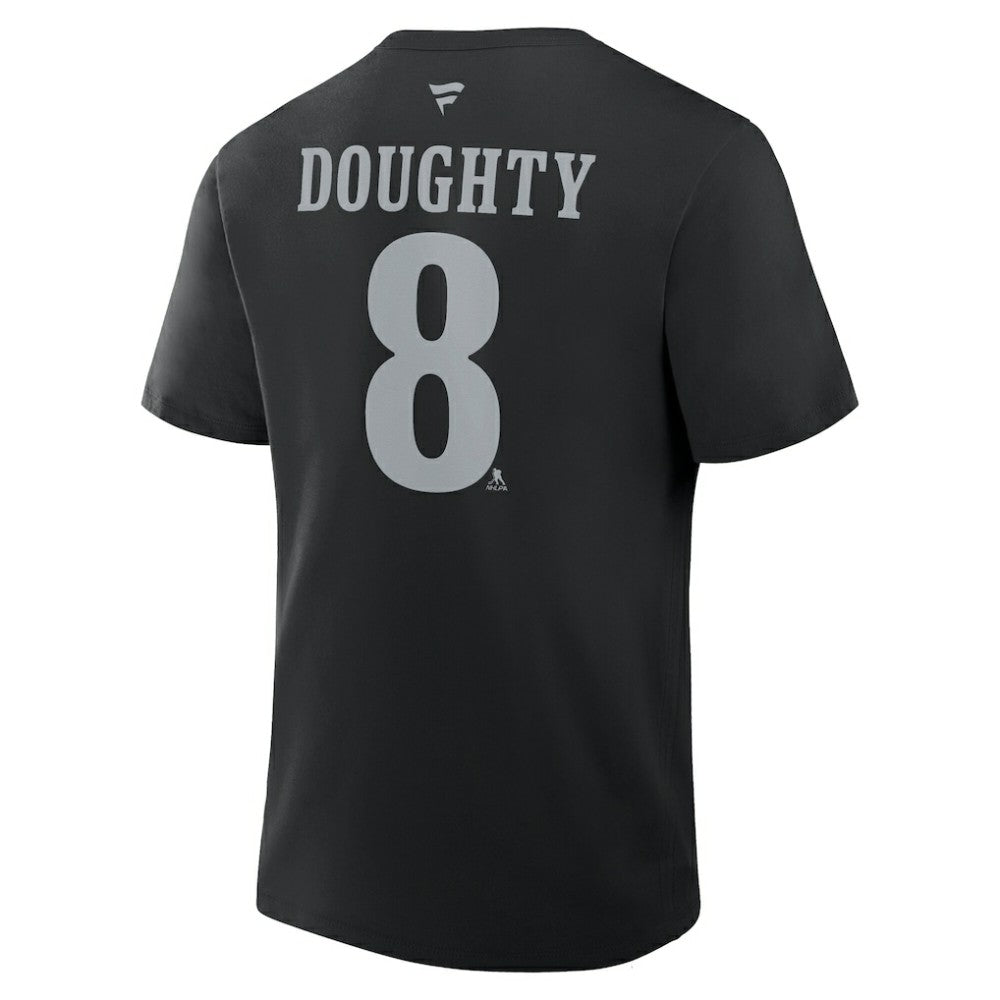 NHL Drew Doughty Los Angeles Kings Fanatics Authentic Stack Name & Number T-Shirt