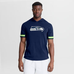 Optimal Play Short Sleeve Hooded T-Shirt - Seattle Seahawks T-shirts