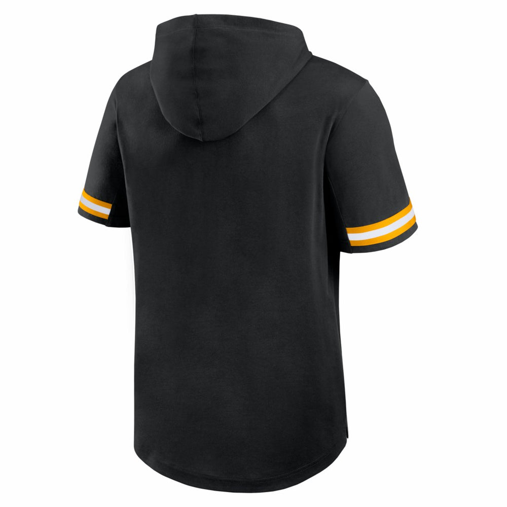 Optimal Play Short Sleeve Hooded T-Shirt - Pittsburgh Steelers T-shirts