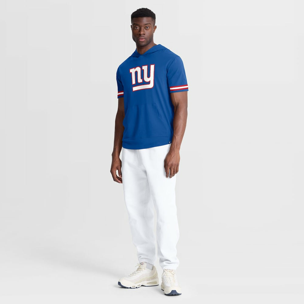 Optimal Play Short Sleeve Hooded T-Shirt - New York Giants T-shirts