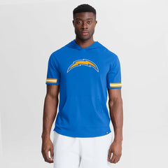 Optimal Play Short Sleeve Hooded T-Shirt - Los Angeles Chargers T-shirts