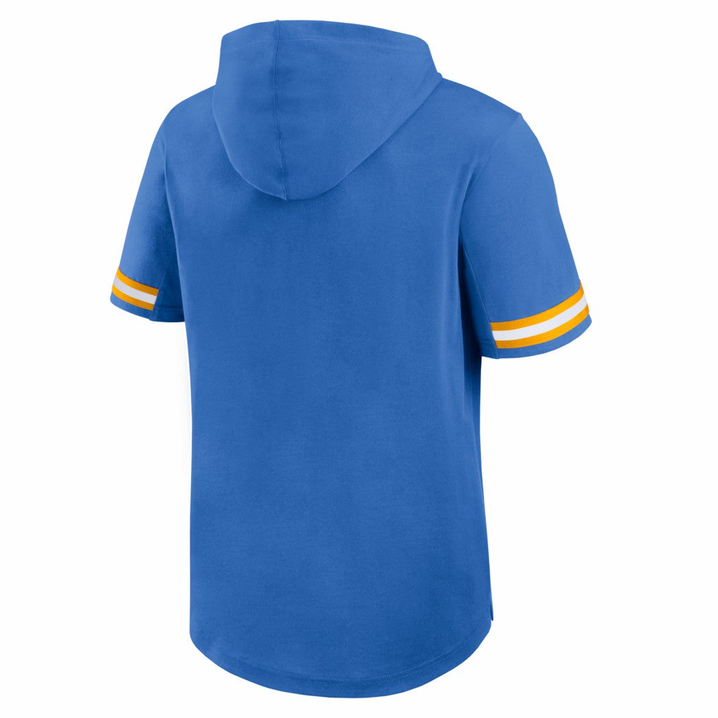 Optimal Play Short Sleeve Hooded T-Shirt - Los Angeles Chargers T-shirts