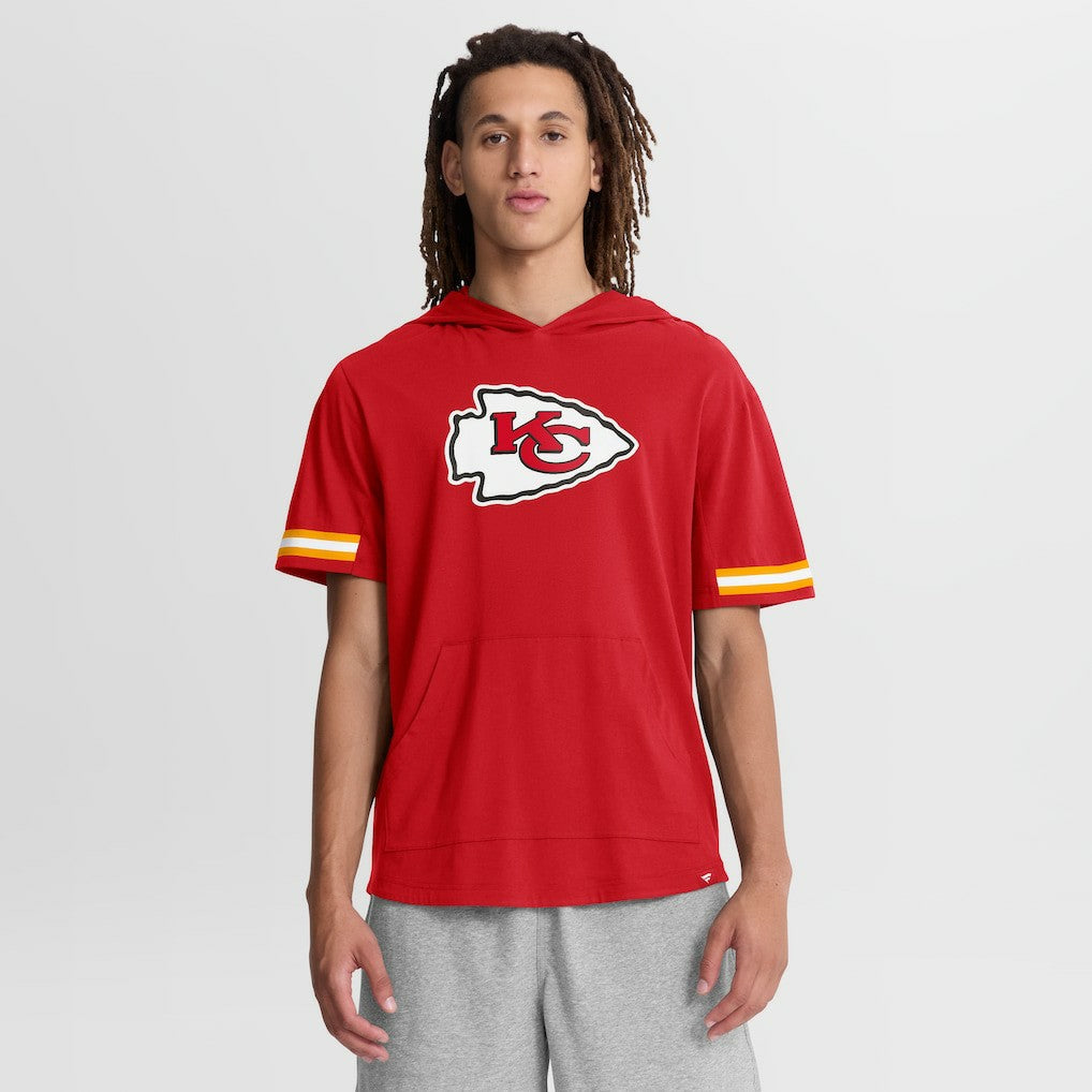 Optimal Play Short Sleeve Hooded T-Shirt - Kansas City Chiefs T-shirts