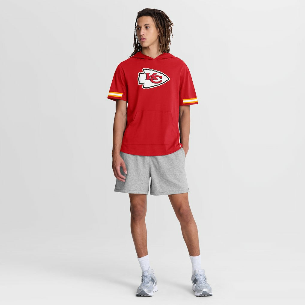 Optimal Play Short Sleeve Hooded T-Shirt - Kansas City Chiefs T-shirts