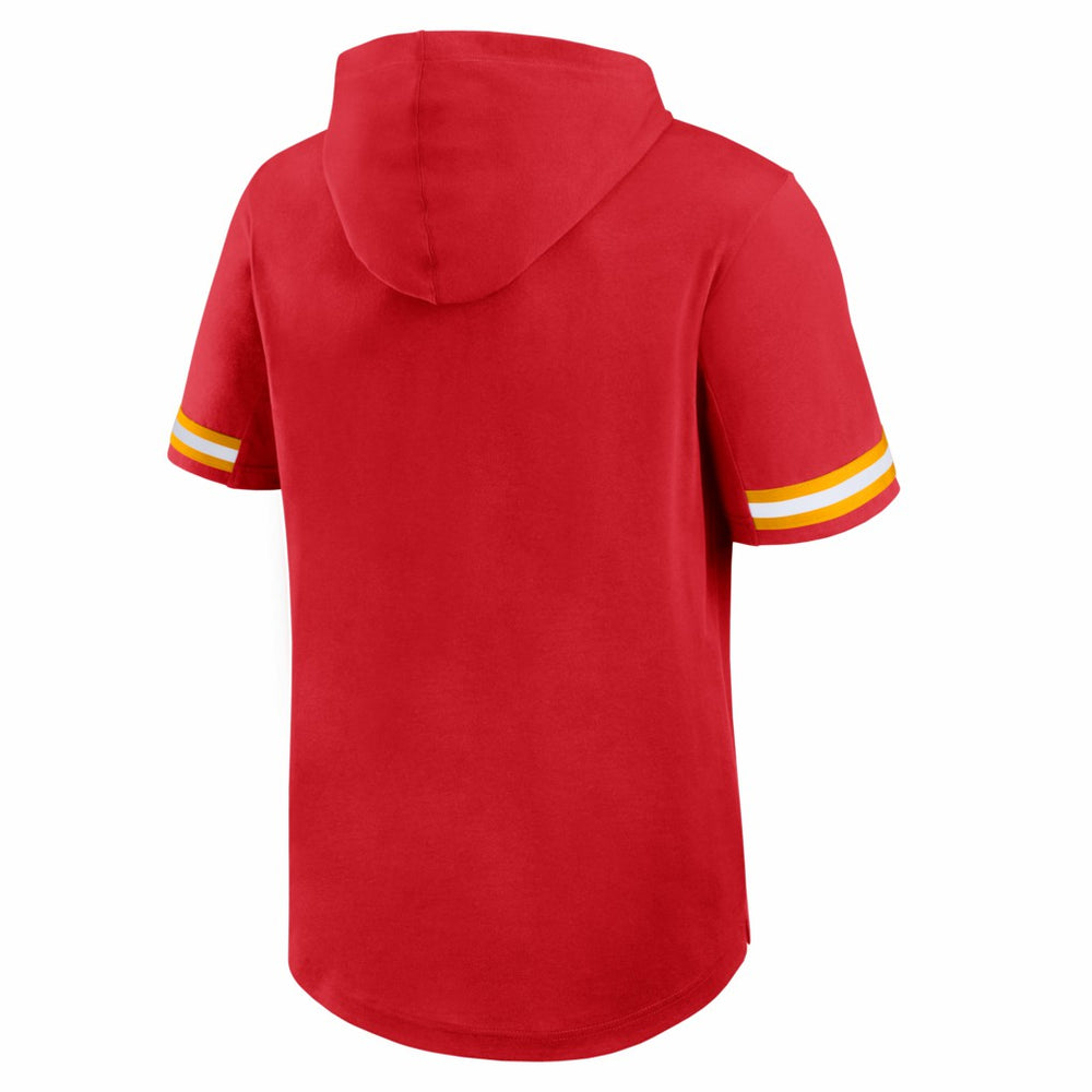 Optimal Play Short Sleeve Hooded T-Shirt - Kansas City Chiefs T-shirts